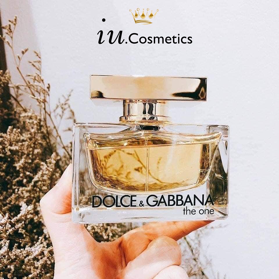 Nước hoa nữ D&G The One dung tích 75ml - Dầu thơm hương quyến rũ ngọt dịu, đẳng cấp - iu.cosmetics