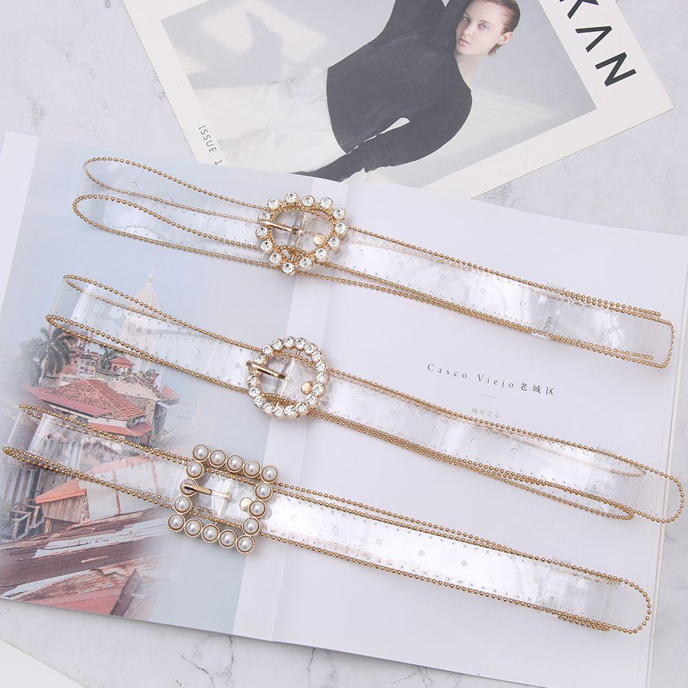 Thắt Lưng Bằng Nhựa PVC Thiết Kế Điều Chỉnh Được Cho Nữ