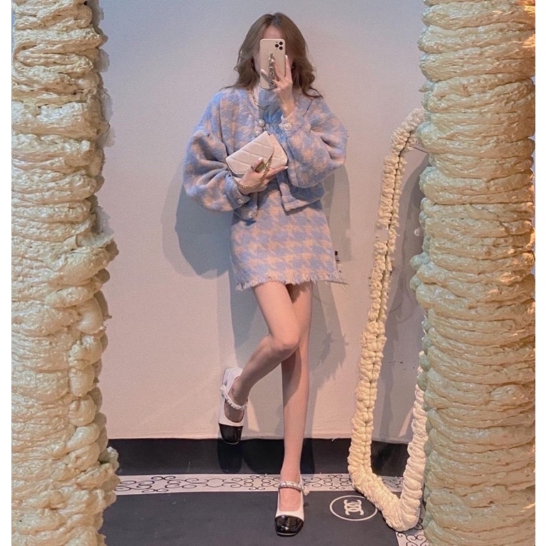 set dạ kẻ cao cấp | BigBuy360 - bigbuy360.vn