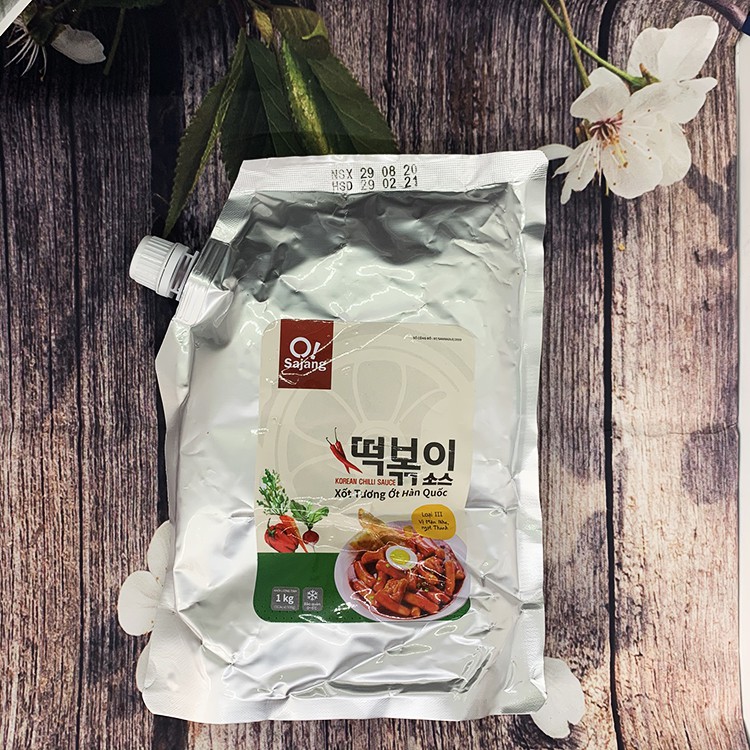 1KG SỐT TOKBOKKI HÀN QUỐC LOẠI 3 GIÁ RẺ