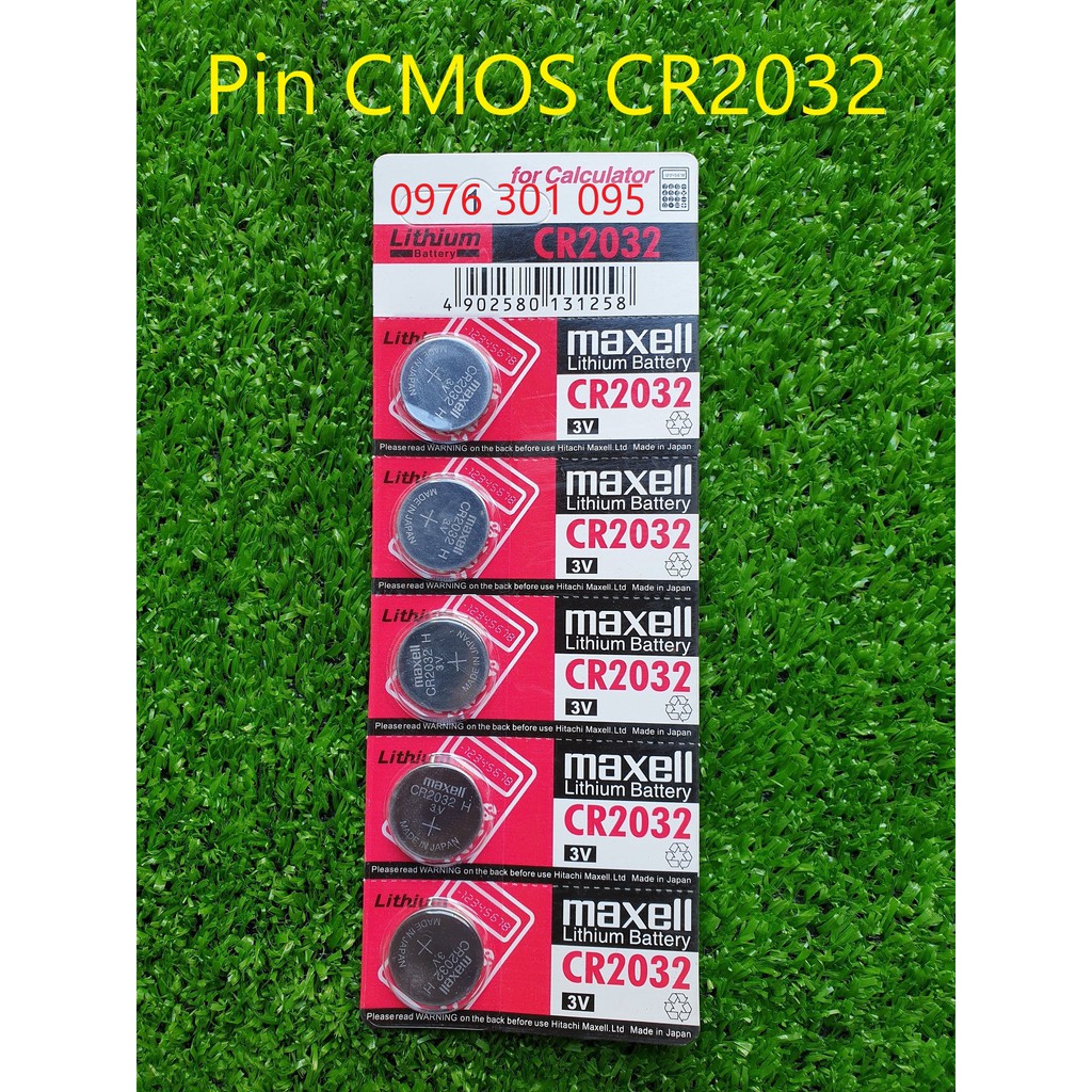 PIN CMOS MAXCELL CR2032 1 VĨ 5 VIÊN