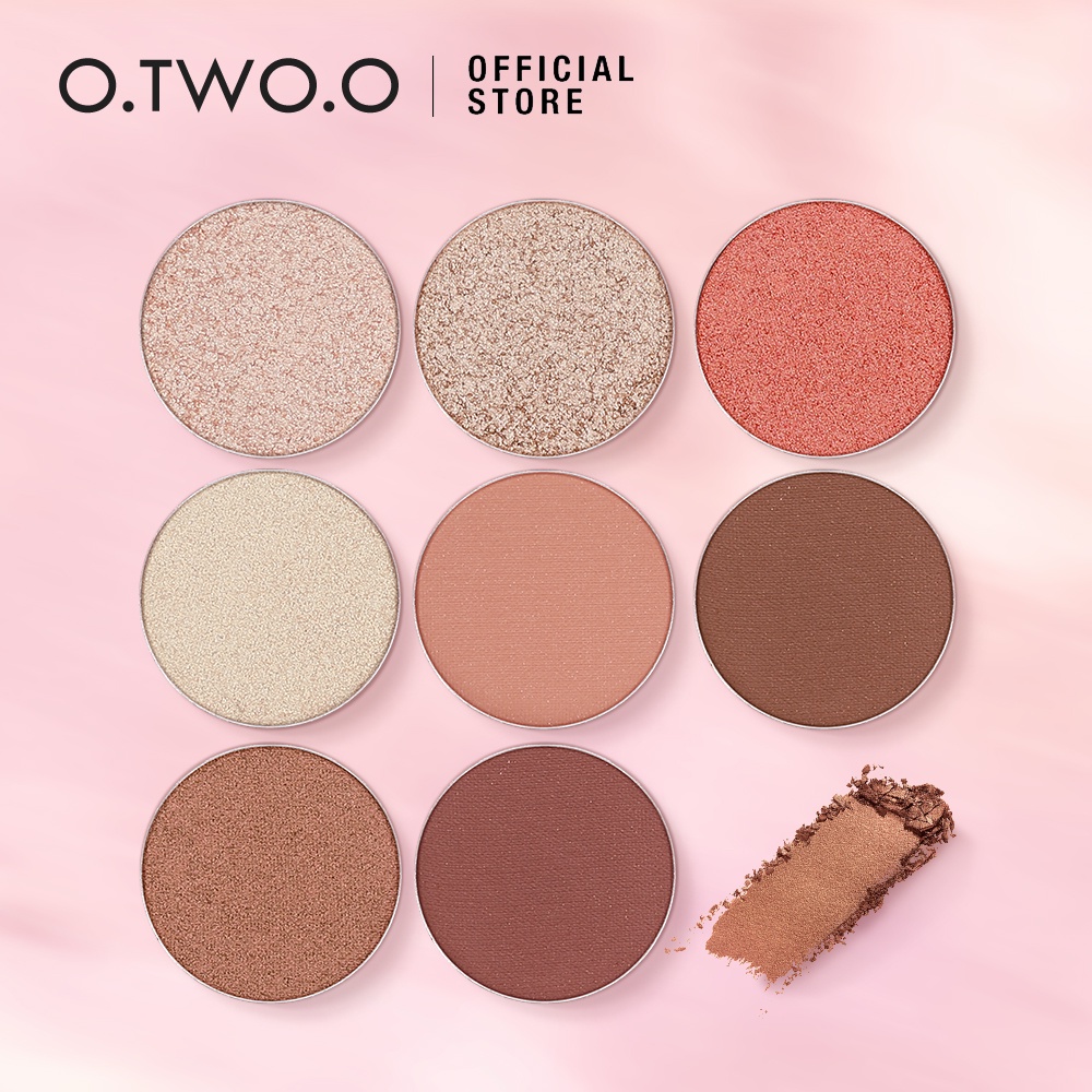 Bảng phấn mắt mẫu O.Two.O 11g 8 màu ánh nhũ  Màu ngẫu nhiên | BigBuy360 - bigbuy360.vn