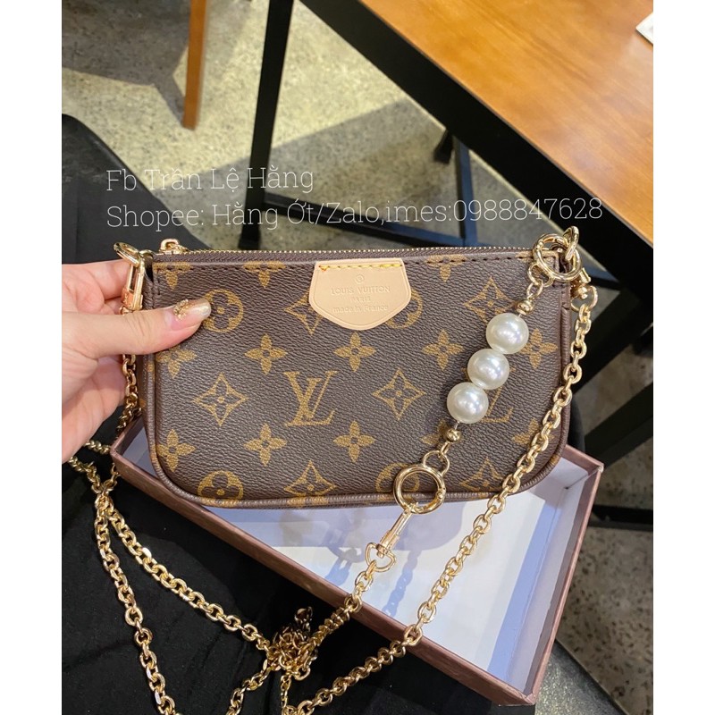 Túi Chữ LL Xích Ngọc Size 18cm Xịn sò | BigBuy360 - bigbuy360.vn