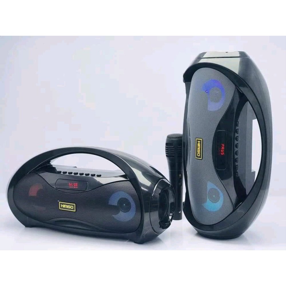 Loa Bluetooth kimiso KM - S2, tặng kèm Mic có dây hát karaoke -Hàng phân phối chính hãng Giá rẻ nhất shopee 2020