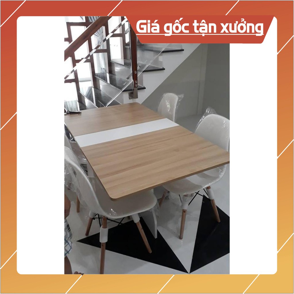 [UP SALE]  Bàn ăn gỗ thông minh kèm bánh xe.BATM5 | BigBuy360 - bigbuy360.vn