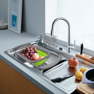 Set 2 Rổ Silicon Gấp Gọn Thông Minh PR-JO2