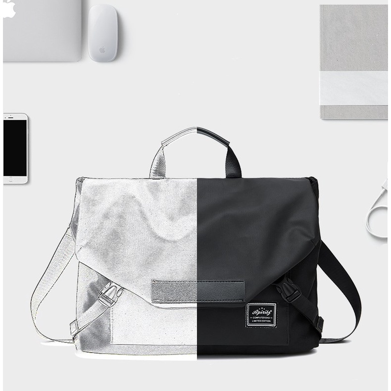 Túi đeo chéo nam chống thấm nước, túi chéo nam nhiều ngăn sức chứa lớn, cặp xách nam đi học, du lịch