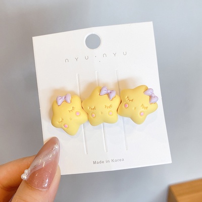 Kẹp tóc phong cách hoạt hình dễ thương dành cho em bé