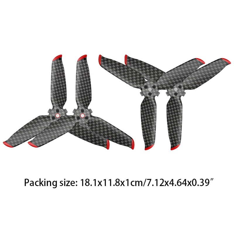 Cánh Quạt Sợi Carbon Tiếng Ồn Thấp Cho-D-JI FPV Combo