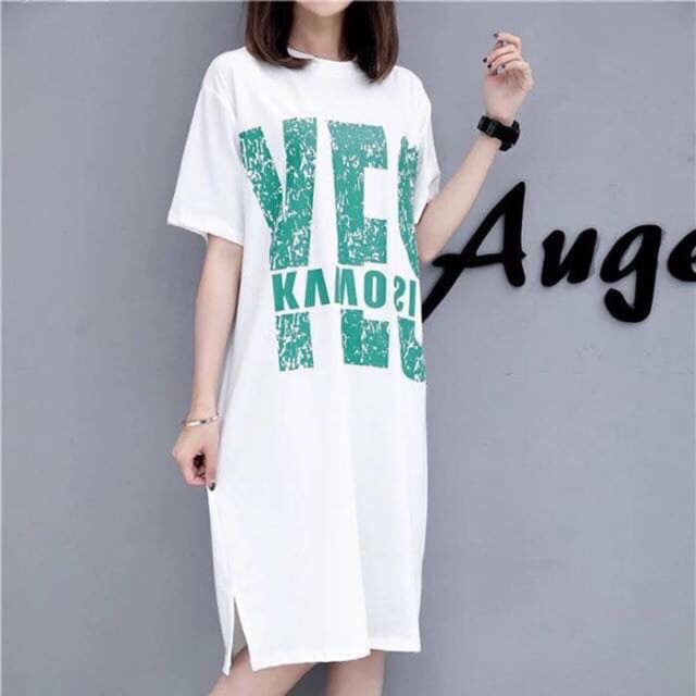 Váy suông chữ YES