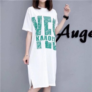 Váy suông chữ yes