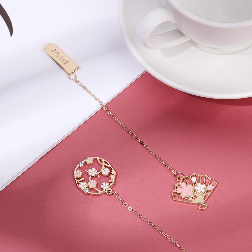 Gogoup Bookmark Trường Học / Văn Phòng Phẩm Văn Phòng Hình Phi Hành Gia Tua Rua Con Sếu Kim Loại Đỏ Đánh Dấu Vị Trí