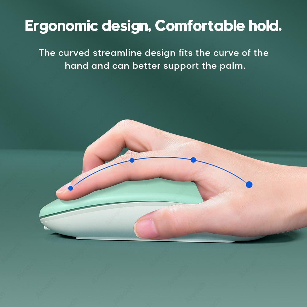 Chuột Bluetooth Không Dây 2.4Ghz noisy Sử Dụng Cho Văn Phòng