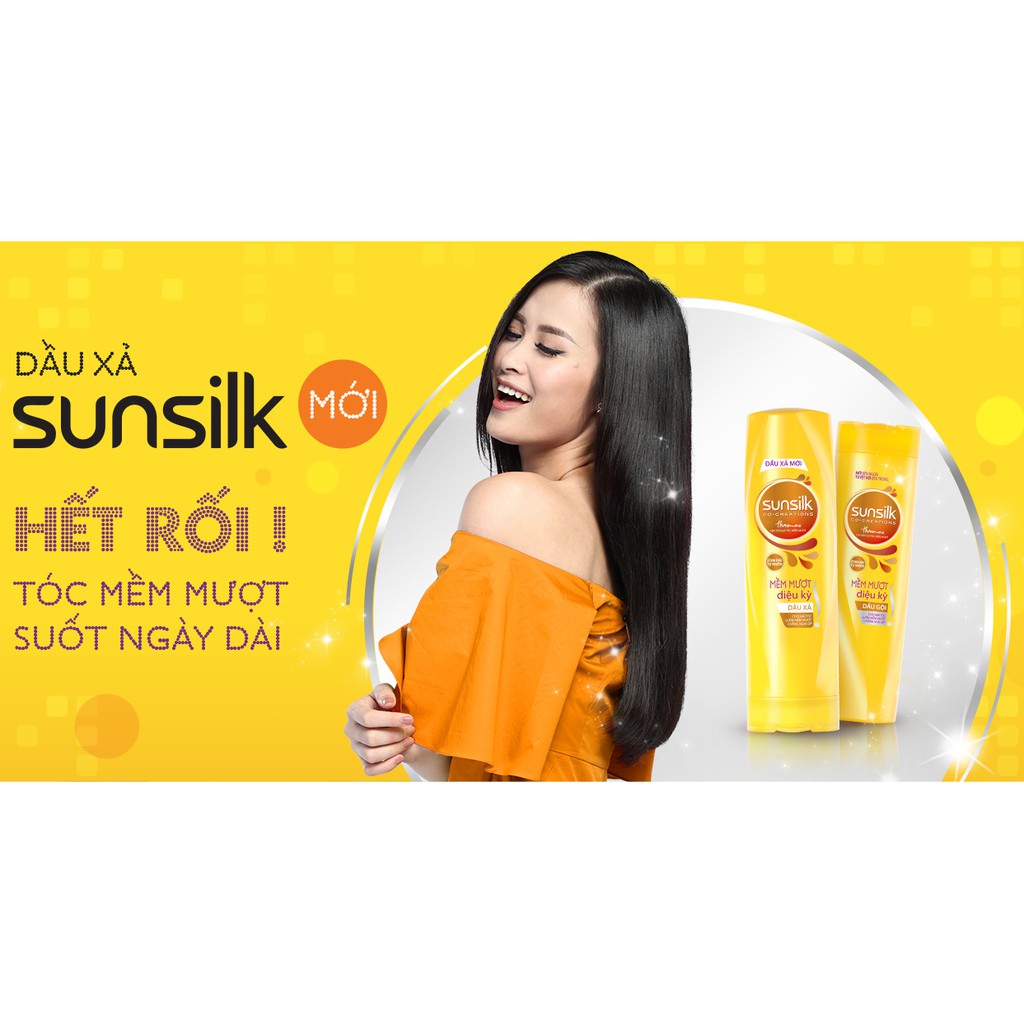 Dầu xả Sunsilk Mềm mượt diệu kỳ chai 320g