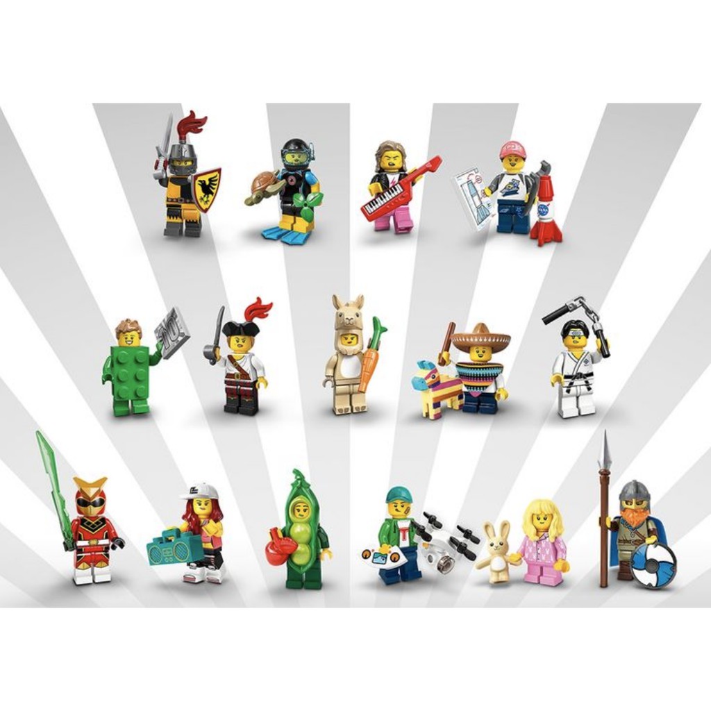 Lego HaHa - Lego Minifigures - Bộ sưu tập nhân vật Series 20 - 71027