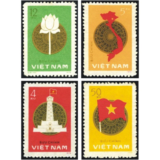 Tem sưu tập MS 323 Tem Việt Nam Kỷ niệm 1 năm ngày bầu cử quốc hội toàn quốc 1977 ( 4 tem )