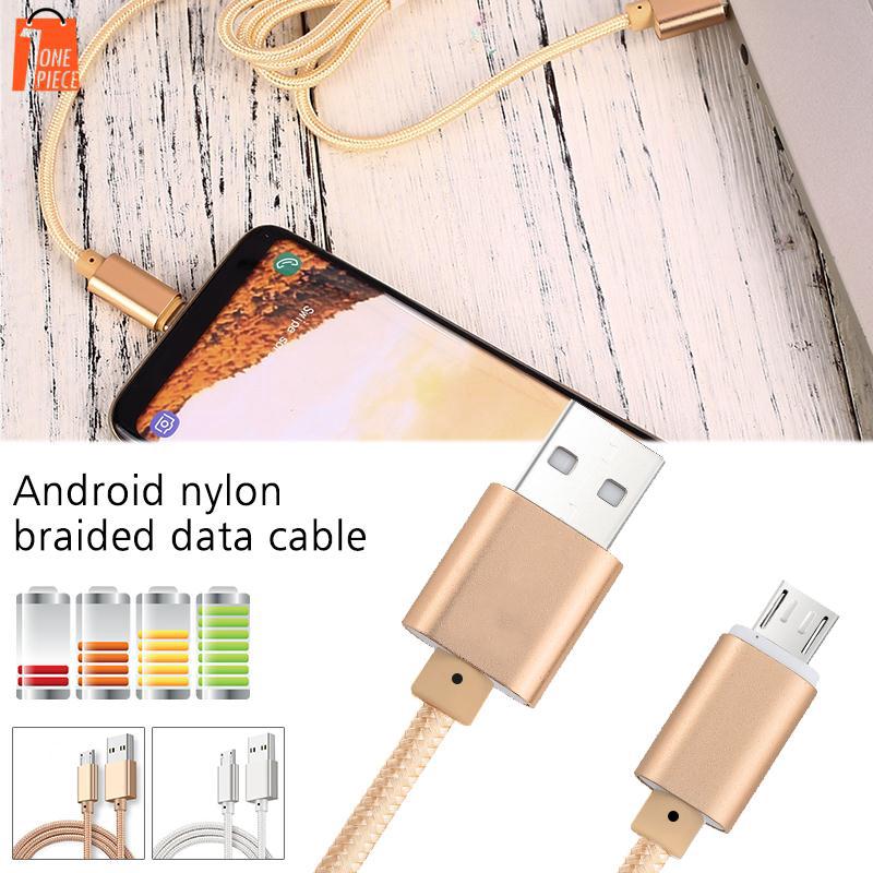 Dây cáp sạc nhanh 1M Micro USB 2A 1M cho điện thoại Android