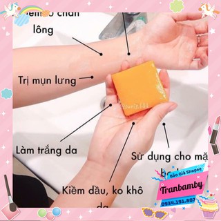 Soap Xà Phòng Cam Mụn Trứng Cá GALONG Herbal 60g - Thái Lan