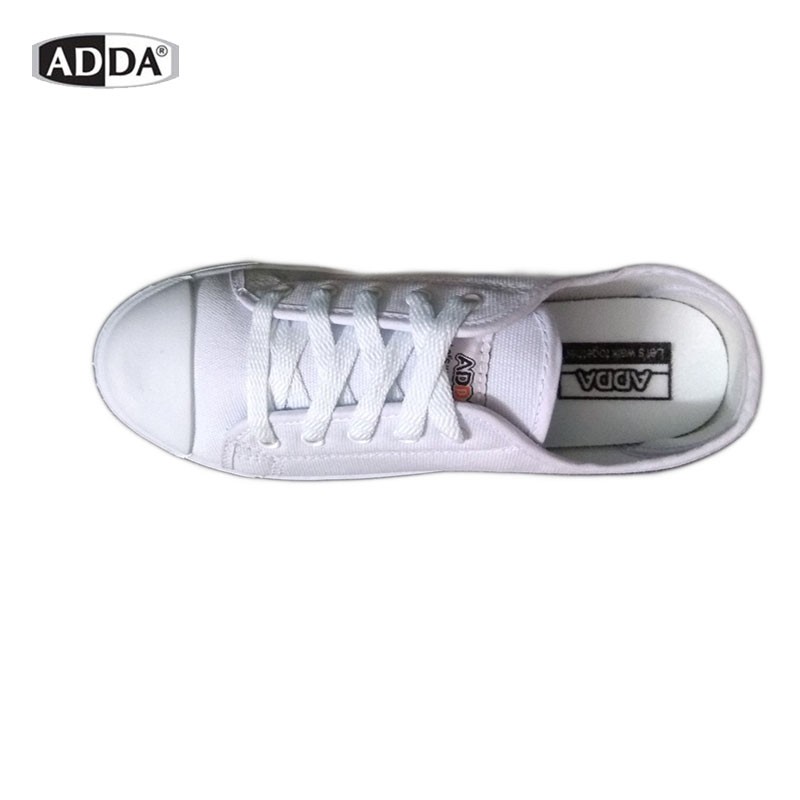 Giày vải trắng Thái Lan cao cấp mềm nhẹ hiệu ADDA 41H04 41H07