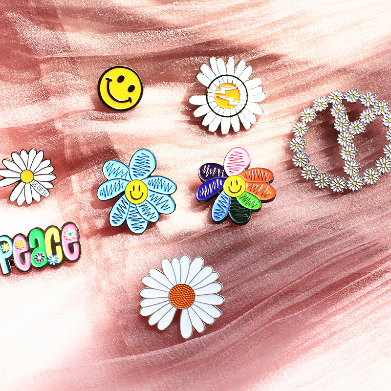 Ghim Cài Áo Hình Hoa Cúc Xinh Xắn Dành Cho Nữ