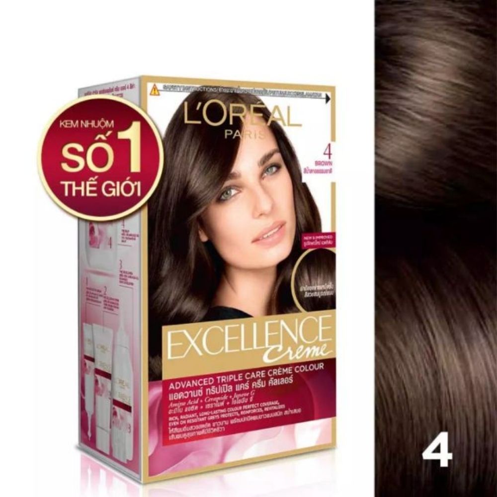 Màu nhuộm dưỡng tóc bảo vệ gấp 3 lần L'Oreal Paris Excellence Crème 172ml - Shop Lavenic