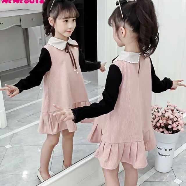 Váy dạ cao cấp cho bé gái