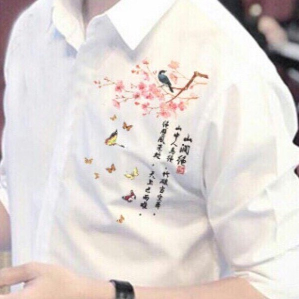 [BAO ĐẸP]Áo Sơ Mi Nam FASHIONNEWW In Hình Chất Lụa Màu Tuyệt Đẹp[có ảnh thật] | BigBuy360 - bigbuy360.vn