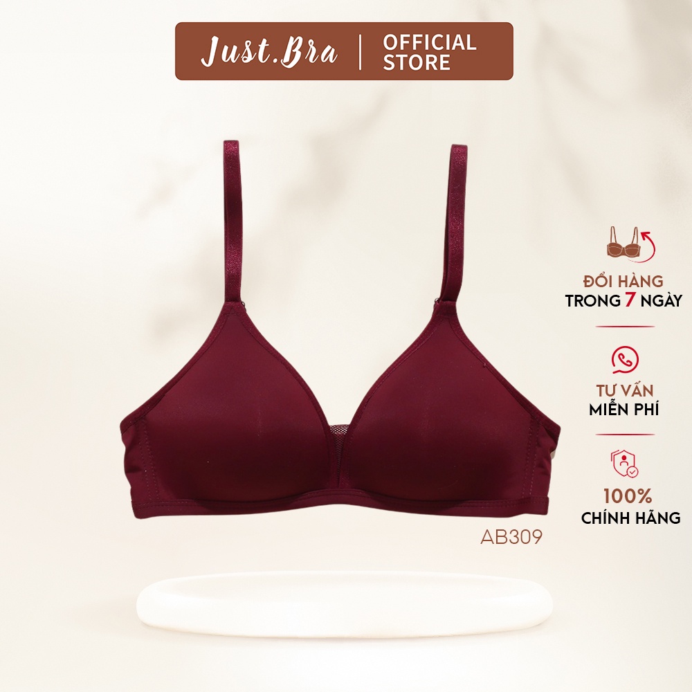 [Mã WABRJB031 giảm 10% đơn 99k] Áo ngực không gọng Just Bra mút mỏng gom ngực, tôn dáng AB309 | BigBuy360 - bigbuy360.vn