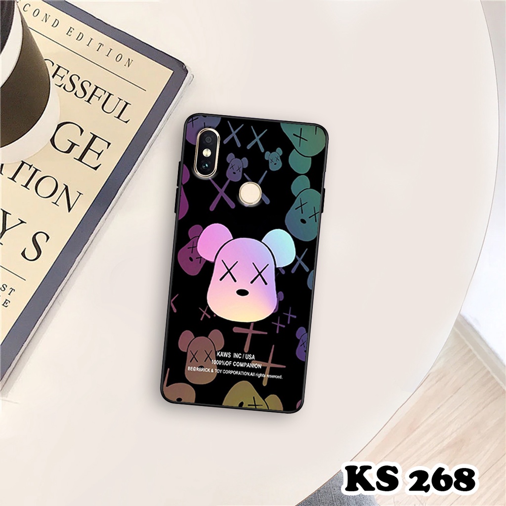 Ốp lưng Xiaomi Redmi Note 7 - Xiaomi Redmi Note 7 Pro - Ốp in hình Gấu B.Ř.i.c.k - Lưng nhám viền TPU cap cấp