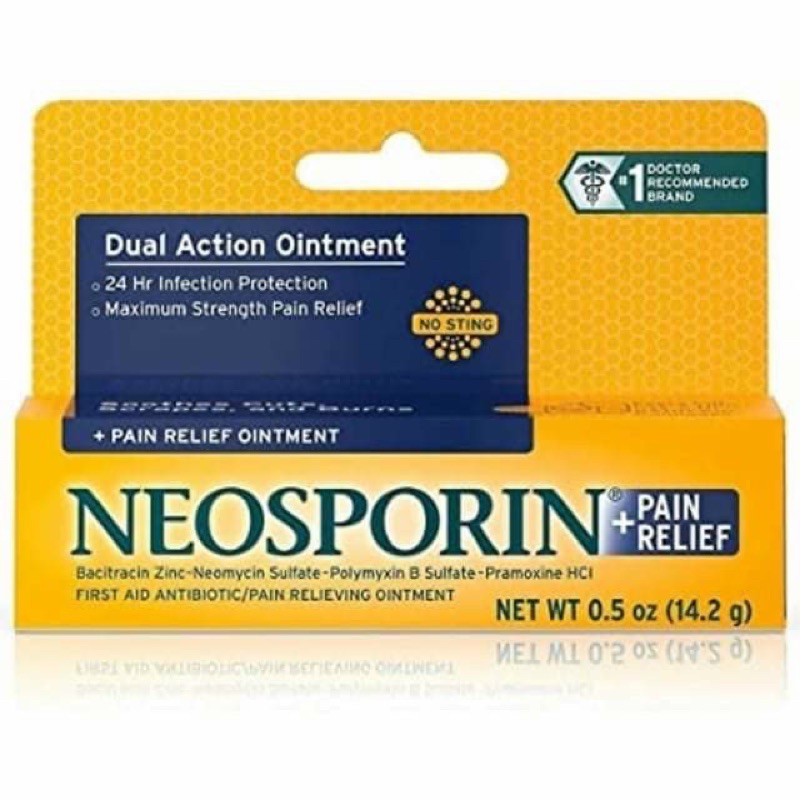 Thuốc mỡ Neosporin Pain Relief Ointment nội địa