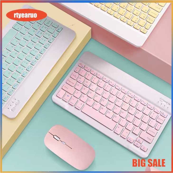Bàn phím chuột nhẹ Phù hợp với máy tính bảng 7 inch Pc Bàn phím và chuột không dây chung