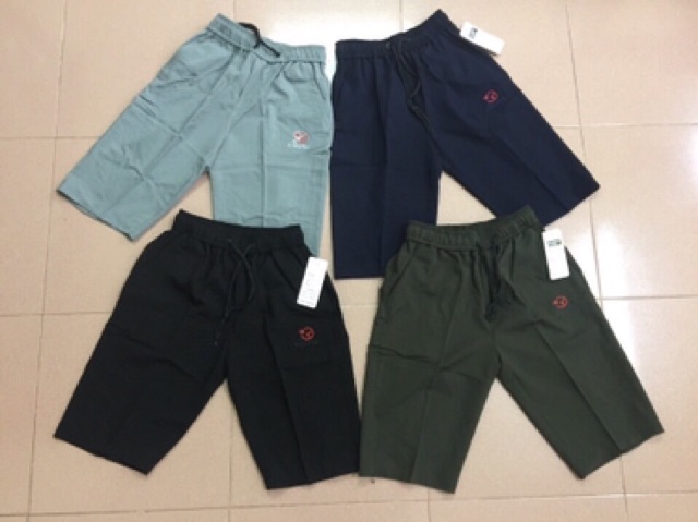 Quần Ngố Đũi , Quần Short Đũi Cho Nam , Cạp Chun Co Giãn Hàng Đẹp