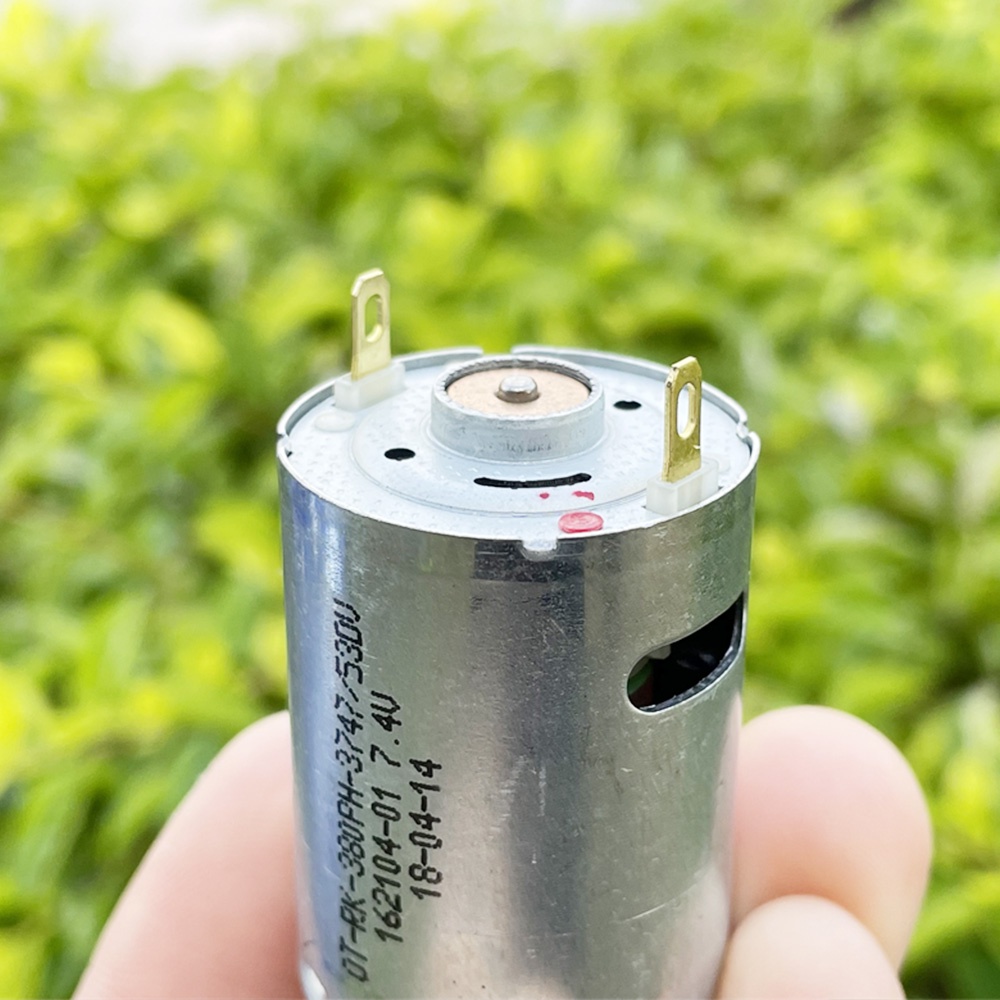 Động Cơ Điện Mini Rk-380ph DC 3.7V 7.4V 12V 24500RPM Tốc Độ Cao Kèm Quạt Tản Nhiệt