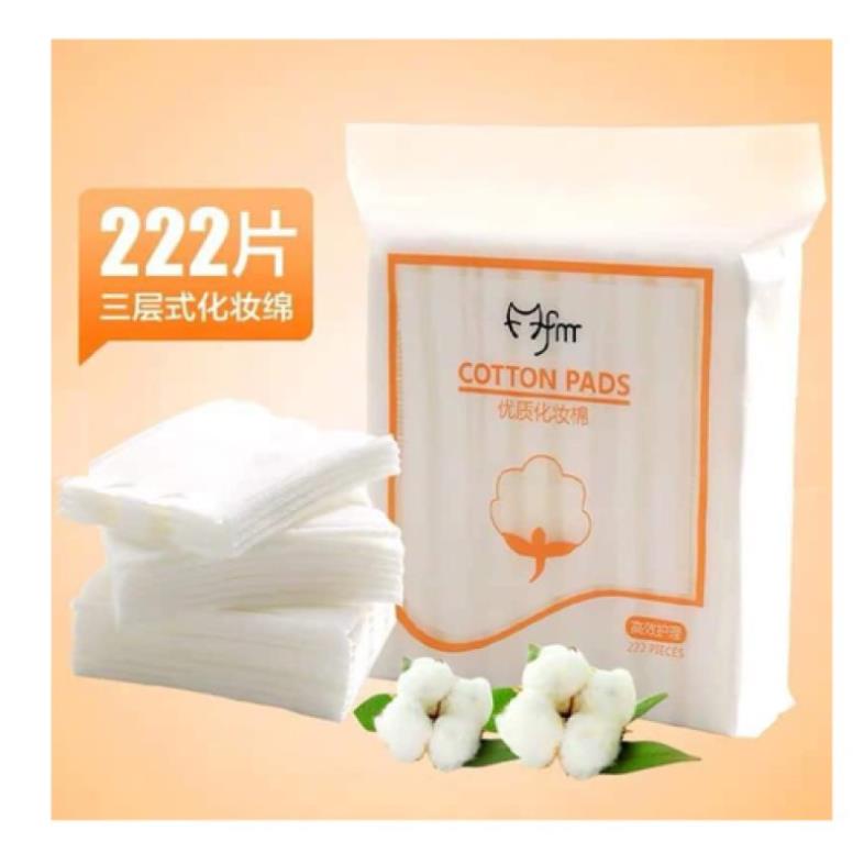 Bông Tẩy Trang 222 Miếng Cotton Pads 3 Lớp