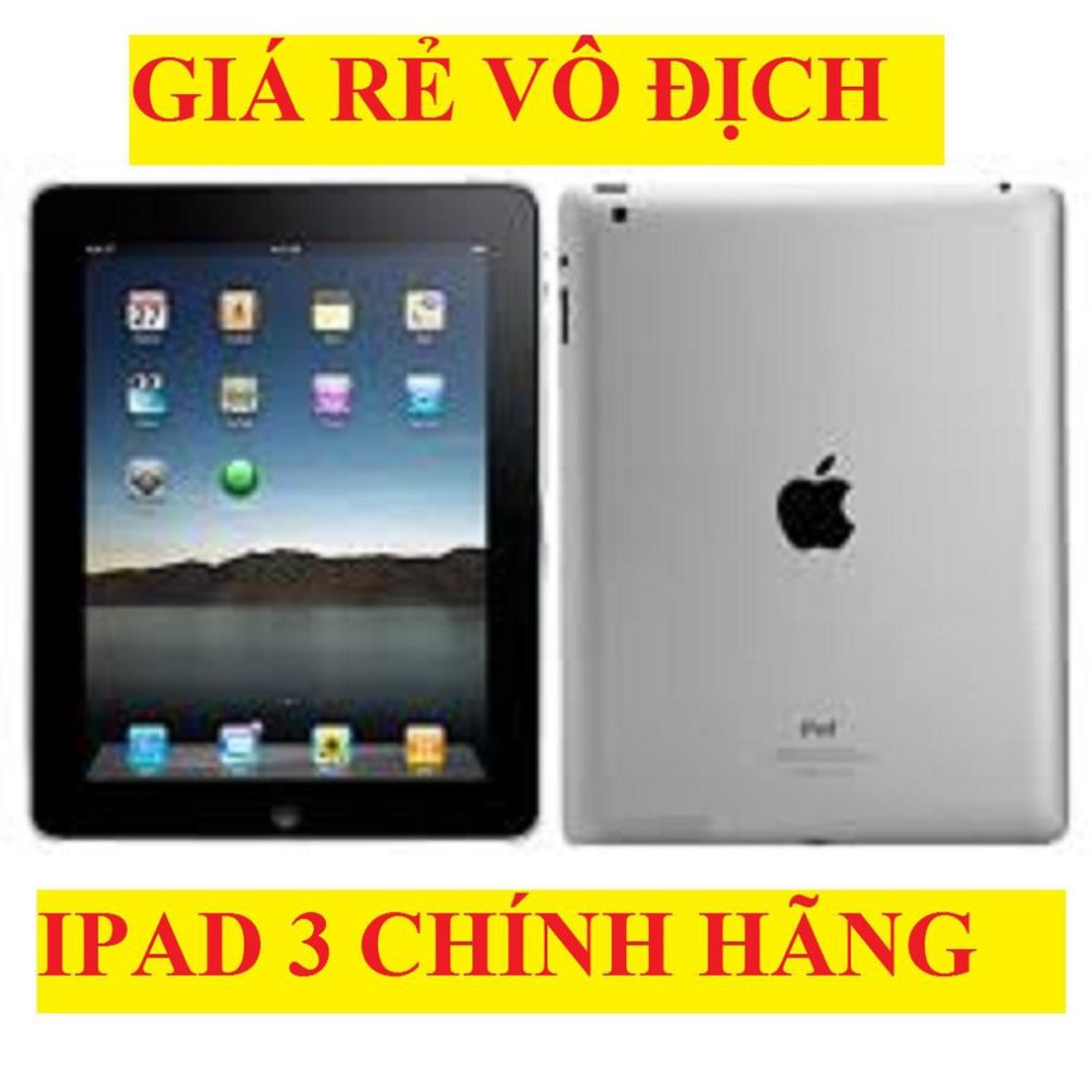 [ HÀNG XỊN - GIÁ SỐC ] Máy Tính Bảng Ipad 3 bản 4G/Wifi 32G mới Chính Hãng, màn hình 9.7inch, chơi Game zalo tiktok | BigBuy360 - bigbuy360.vn