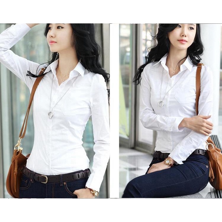 Sơ mi nữ công sở hàng đẹp vải mịn
