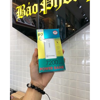 Sạc dự phòng TITAN P7 7200mAh