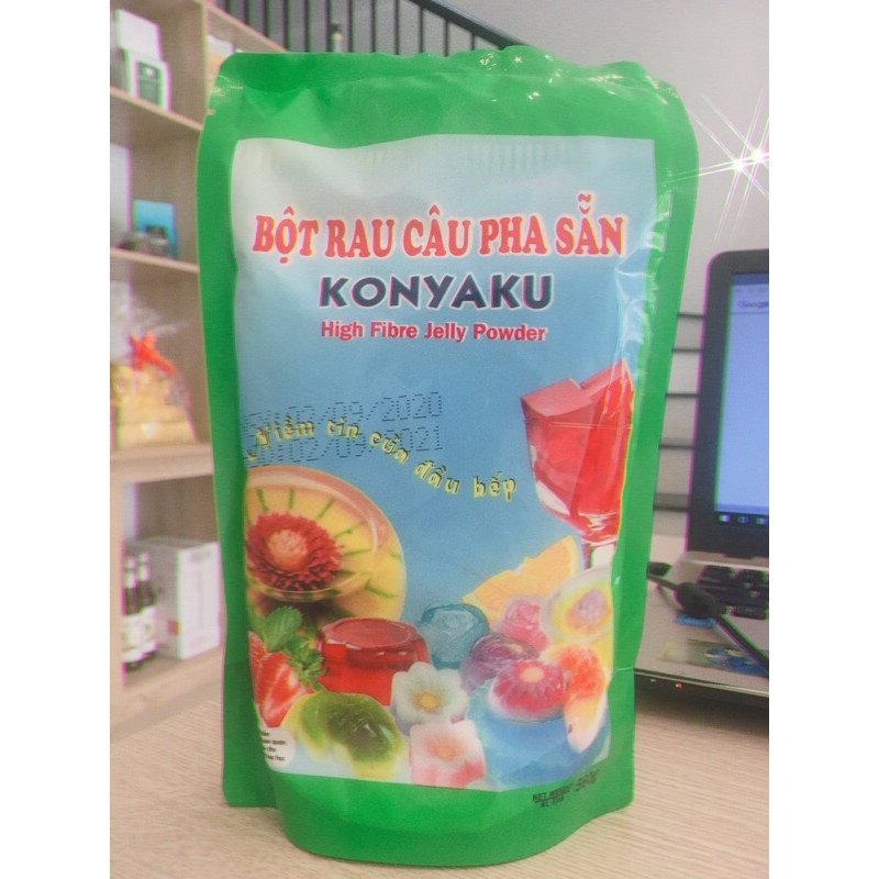 Bột Rau Câu Pha Sẵn Konyaku 560gr