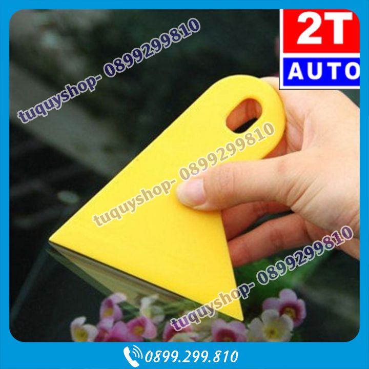 01 Miếng gạt nhựa dùng để bọc dán đề can chuyên dụng, dán ô tô, cửa kính, đồ đạc. SKU:255