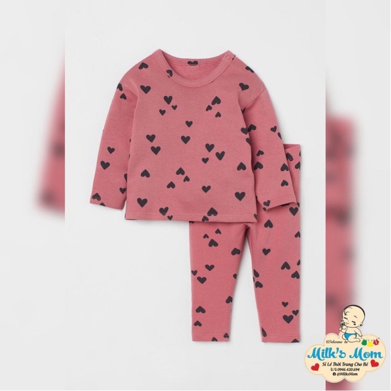 Bộ dài tay cho bé milksmom