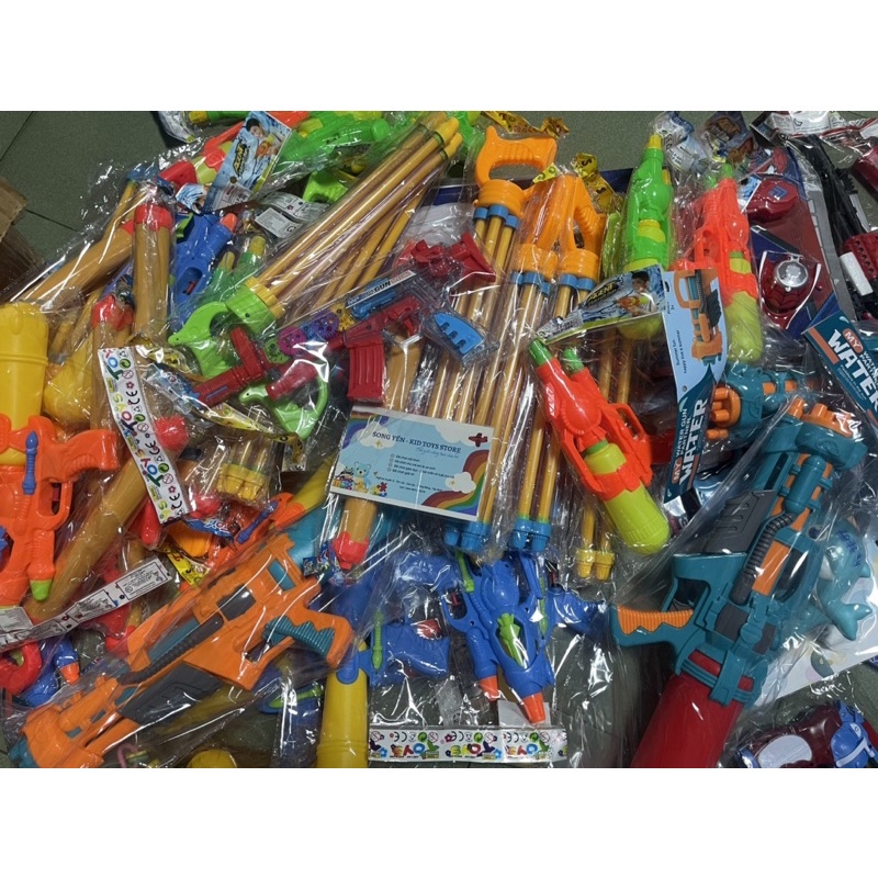 Đồ chơi bắn nước áp lực, súng nước size lớn 36cm