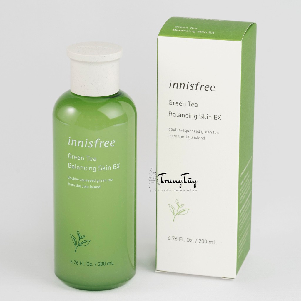 TONER INNISFREE GREEN TEA BALANCING SKIN EX - mẫu mã mới 2019