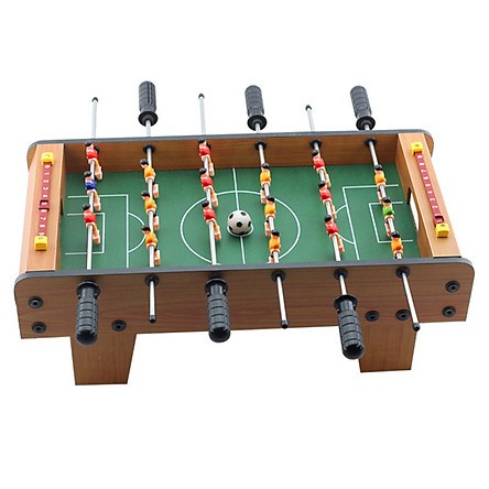 Đồ chơi bàn bi lắc bóng đá Table Top Foosball 6 tay cầm (Gỗ) -Bàn chơi đá banh 6 tay cầm vui nhộn giảm căng thẳng cho bé