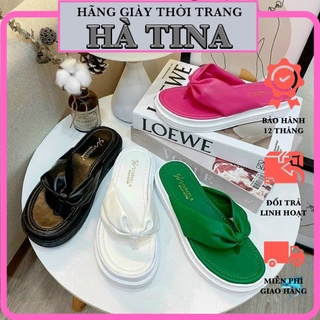 Dép lê nữ dép kẹp nữ sỏ ngón nữ đế nhẹ cao 2cm/màu trend mới(giá rẻ huỷ diệt)(ảnh thật )