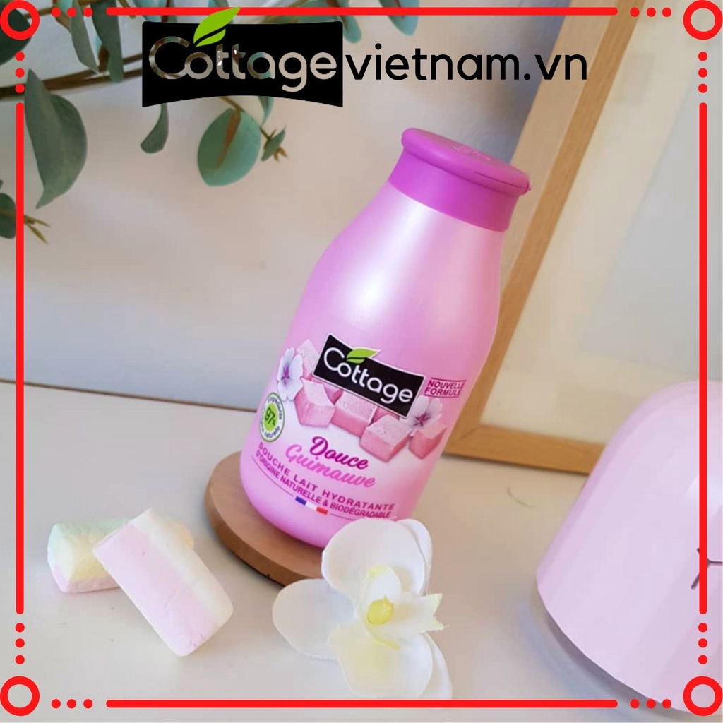 [Hương kẹo dẻo] -Sữa tắm Cottage của Pháp, phân phối chính hãng