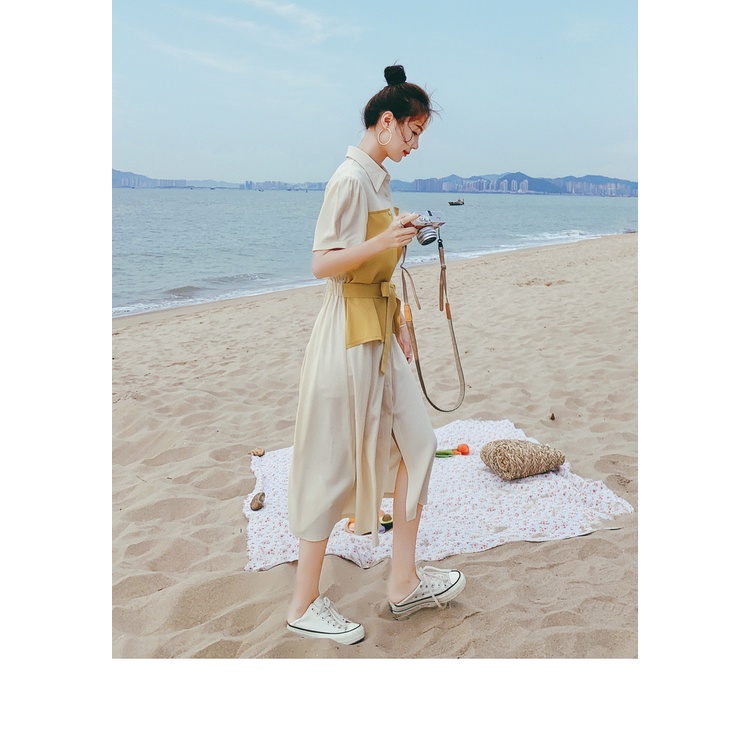 Đầm voan dáng dài thanh lịch