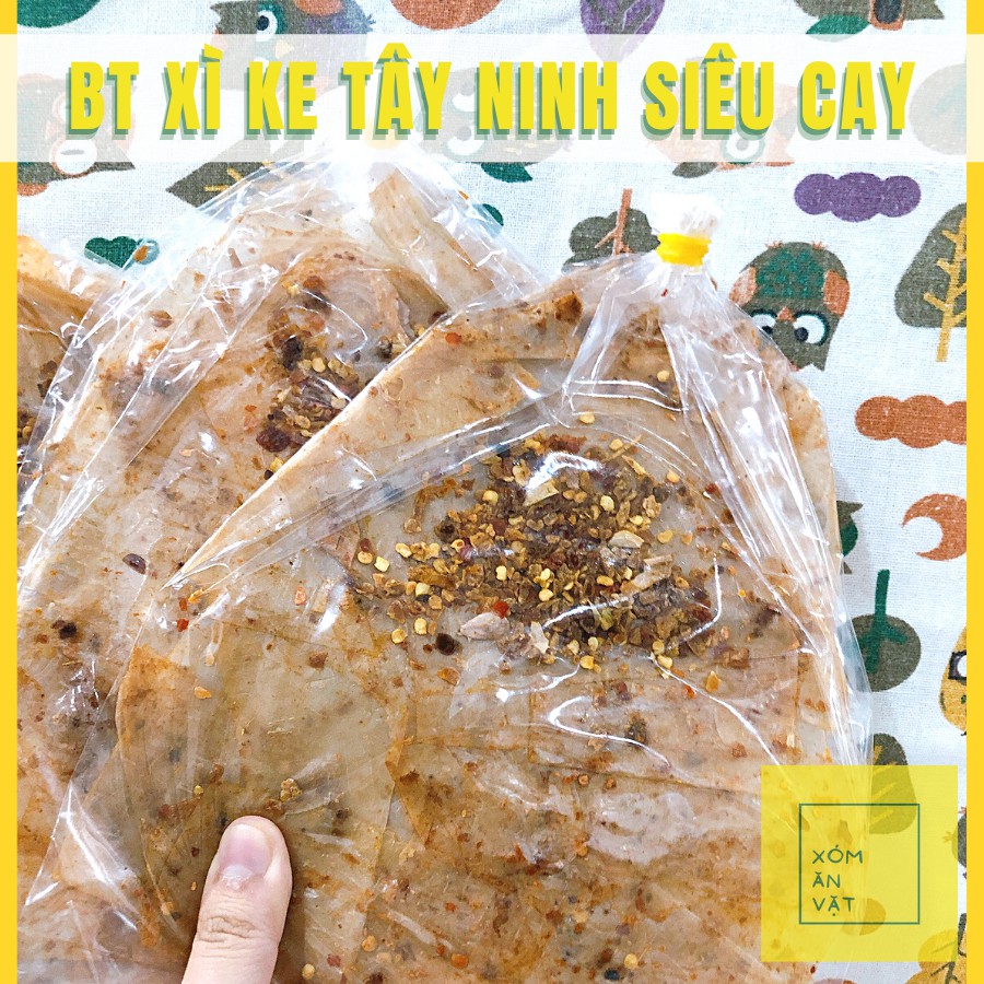 Bánh tráng XÌ KE TÂY NINH CAY CỰC ĐÃ (bịch đúng 50g) - Bánh mỏng phơi sương rất mềm ngon | BigBuy360 - bigbuy360.vn