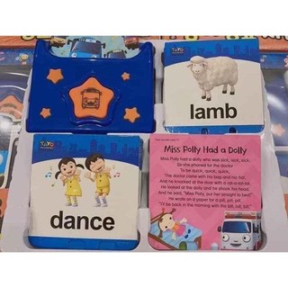 BỘ THẺ PHÁT NHẠC HỌC TIẾNG ANH toy4babies