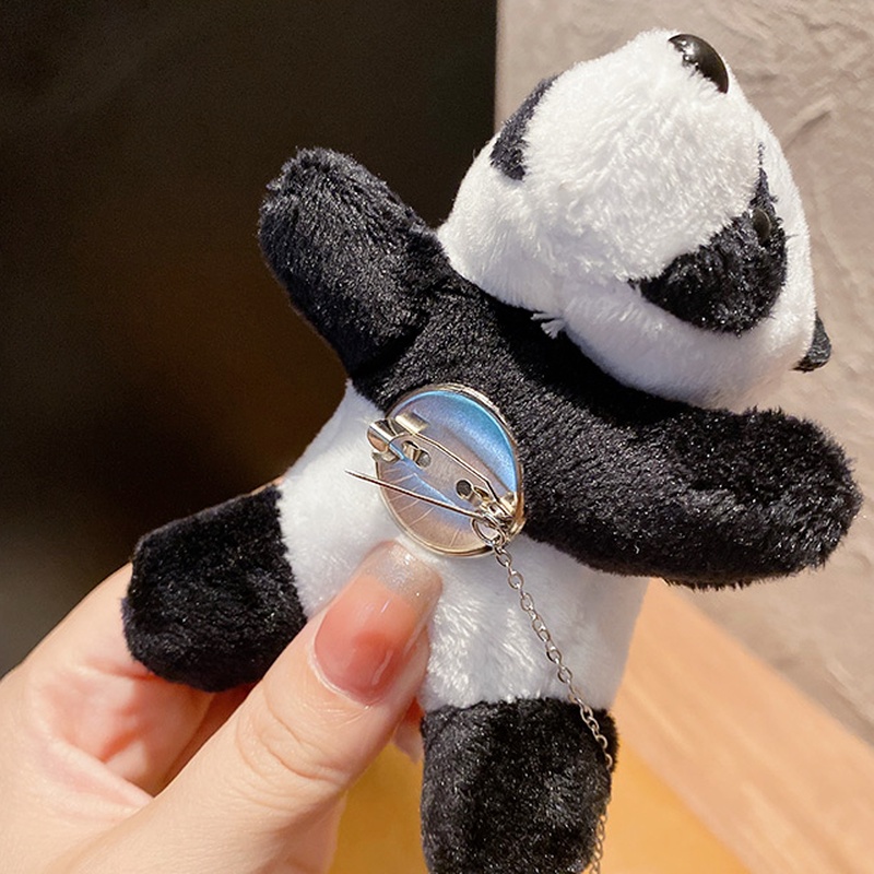 Ghim cài áo hình gấu trúc xinh xắn 2021