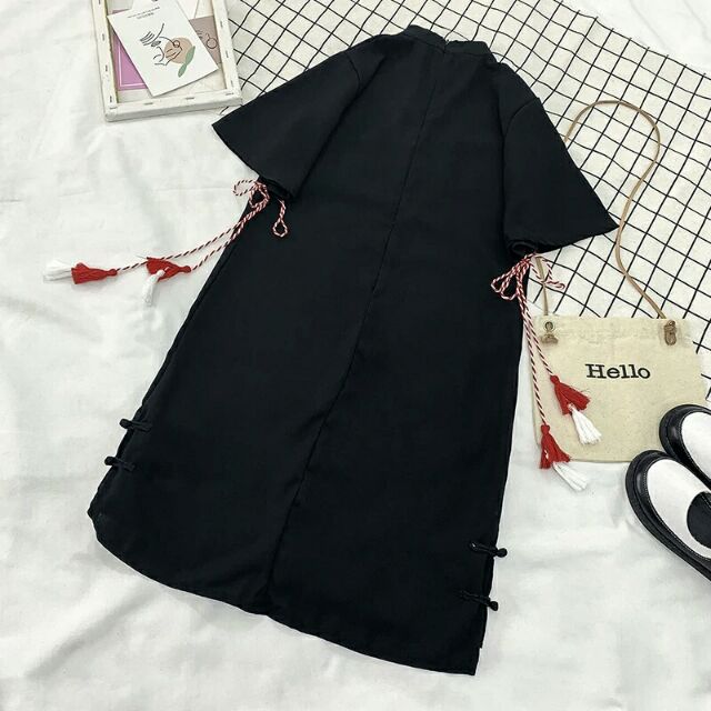 ORDER 7-10n _ Sườn xám thắt nơ tay (có ảnh thật) | BigBuy360 - bigbuy360.vn